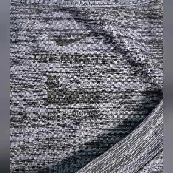 Men’s Army West Point Black Knights Nike Dri-fit Shirt Sz XL Marled Charcoal - Picture 10 of 10